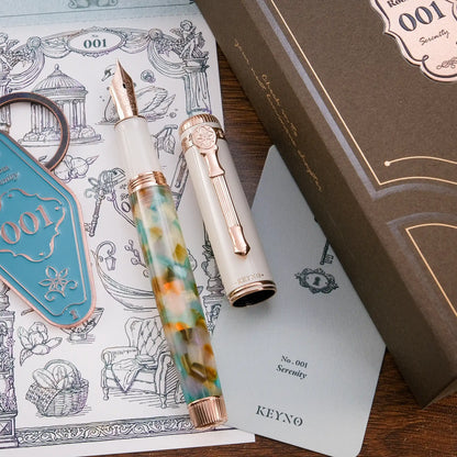 Dominant Industry Keyno Stay.tionery Fountain Pen - No. 001 Serenity