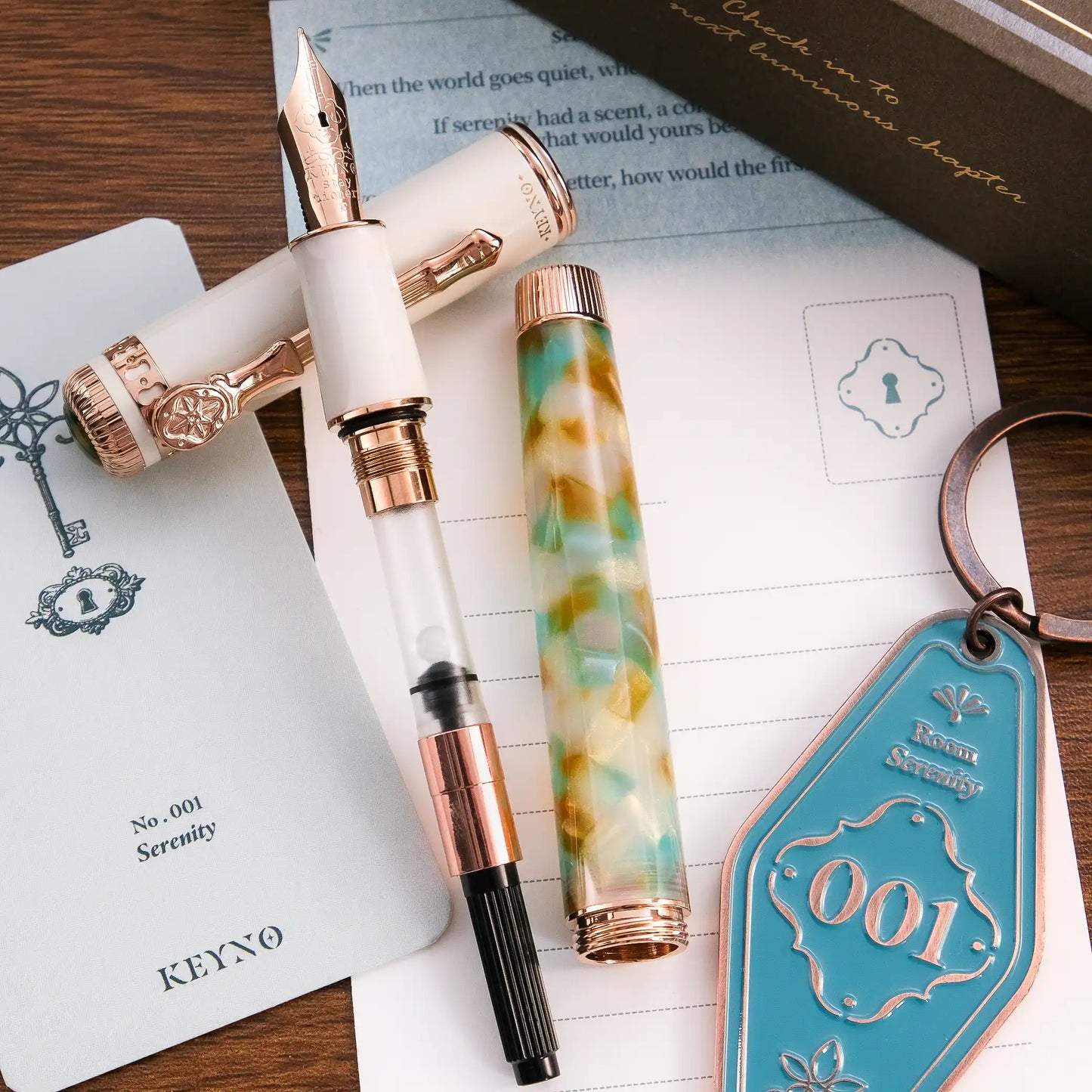Dominant Industry Keyno Stay.tionery Fountain Pen - No. 001 Serenity
