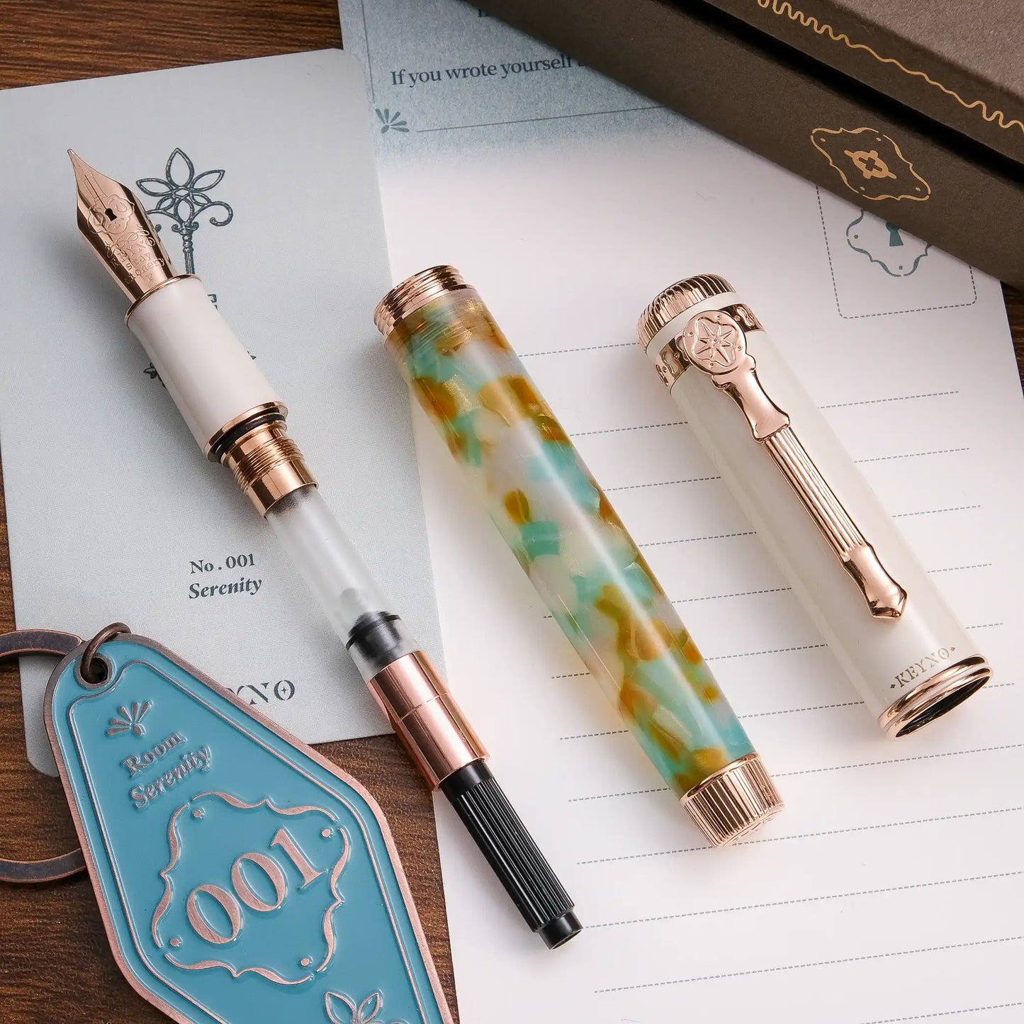 Dominant Industry Keyno Stay.tionery Fountain Pen - No. 001 Serenity