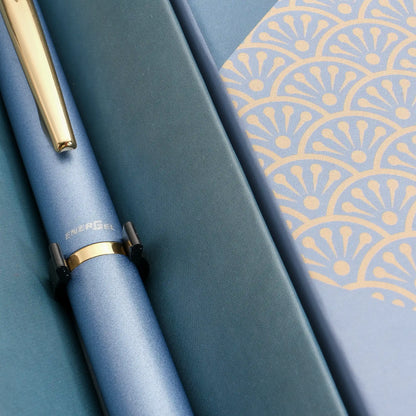 Pentel EnerGel Philography Gel Pen - Wafu Limited Edition - Fuji Blue 富士藍