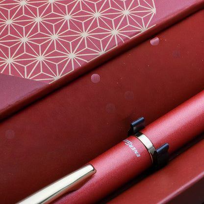 Pentel EnerGel Philography Gel Pen - Wafu Limited Edition - Torii Red 鳥居紅