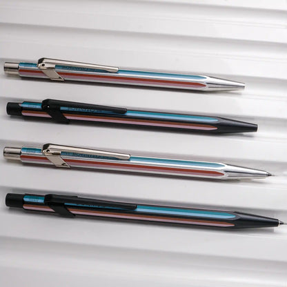 Caran d'Ache + Paul Smith 5th Edition 849 Mechanical Pencil - Gray Silver