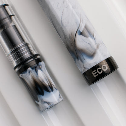 TWSBI ECO Fountain Pen - Carrara with Onyx