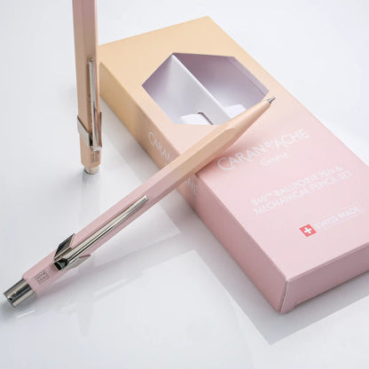 Caran d'Ache 849+844 Ballpoint Pen and Mechanical Pencil Set - Horizon (Special Edition)