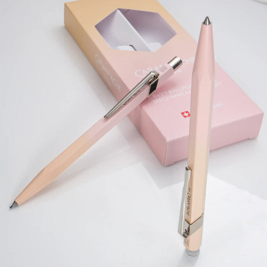 Caran d'Ache 849+844 Ballpoint Pen and Mechanical Pencil Set - Horizon (Special Edition)