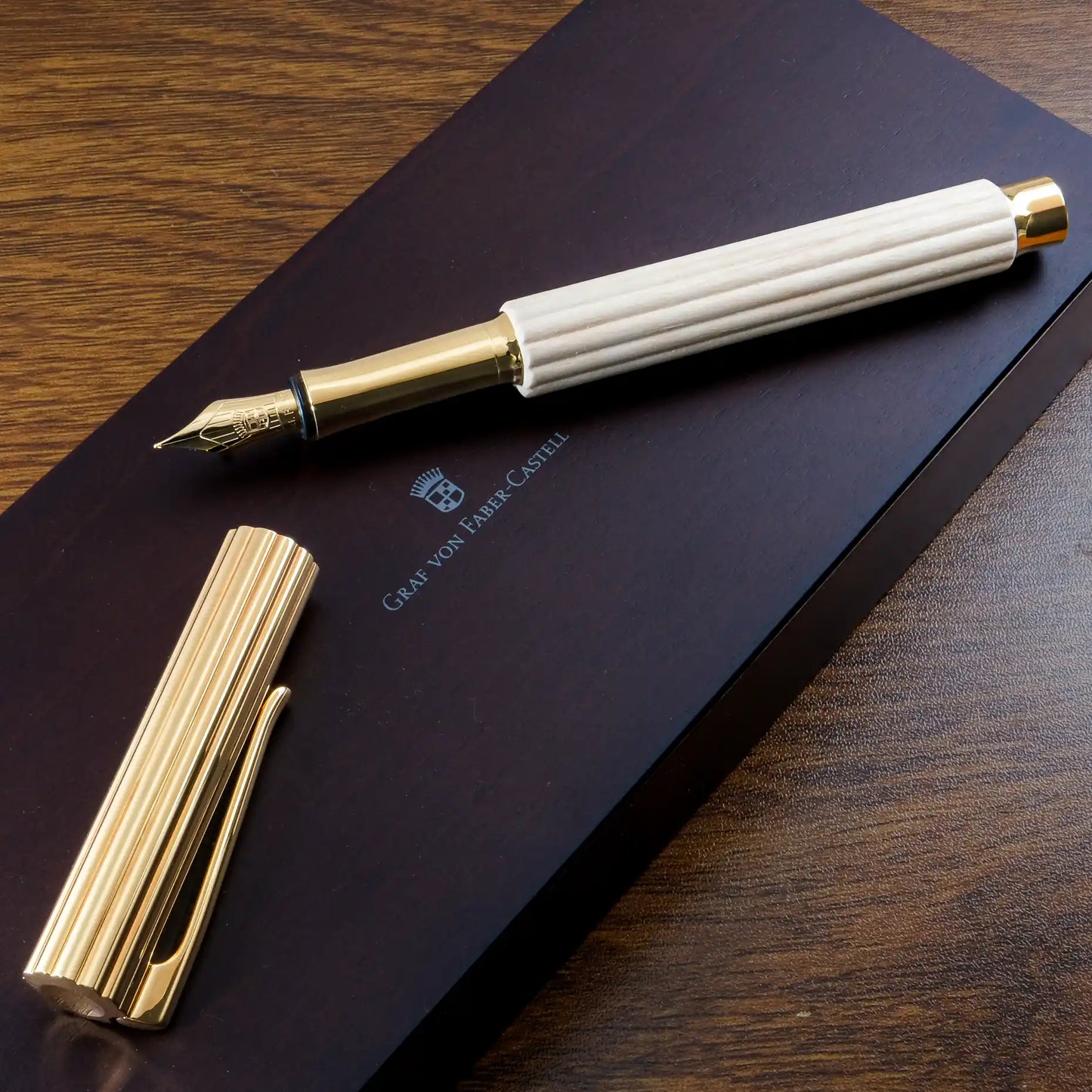 Graf von Faber-Castell Bloom Fountain Pen - Hornbeam