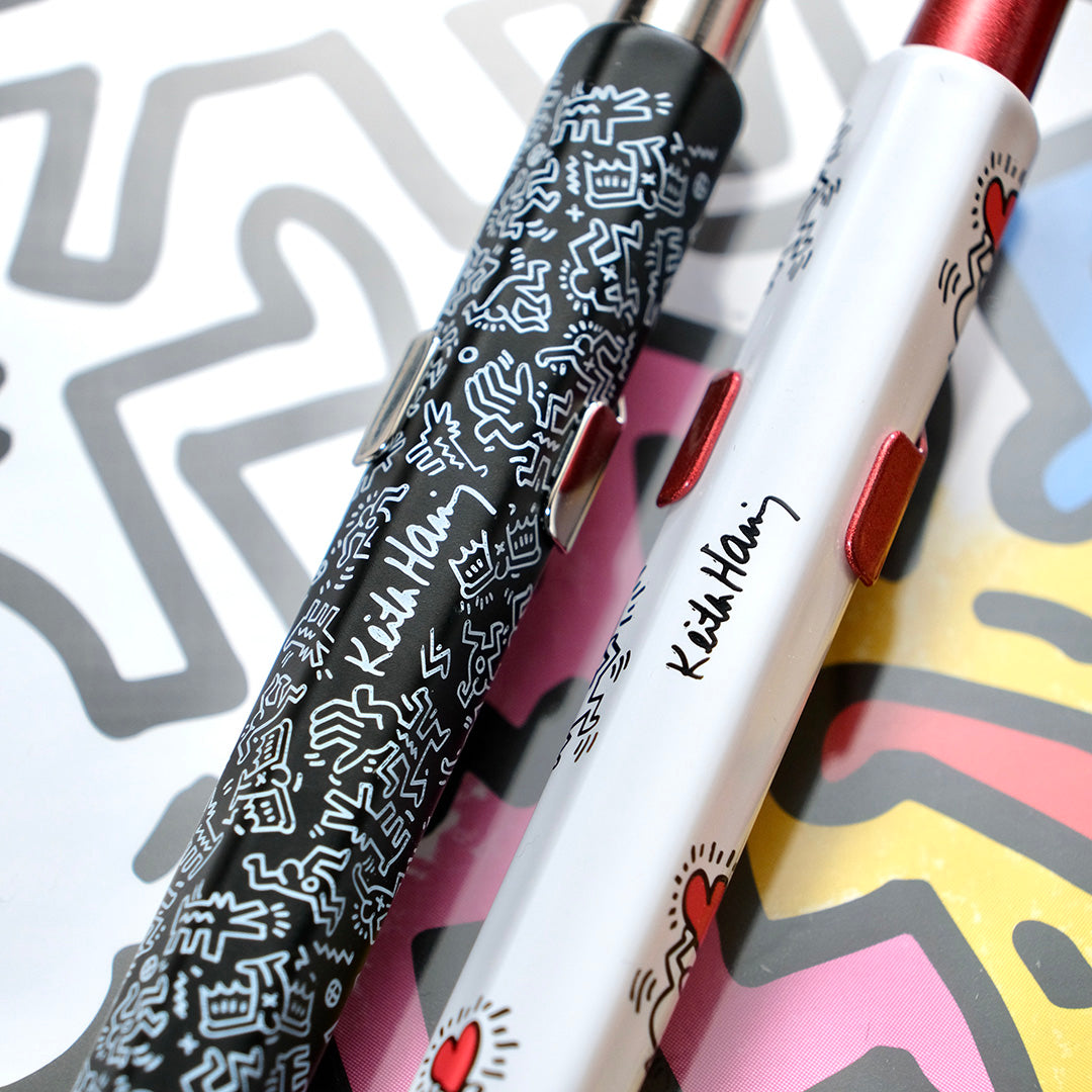 Caran d'Ache + Keith Haring 849 Ballpoint Pen - White (Special Edition)