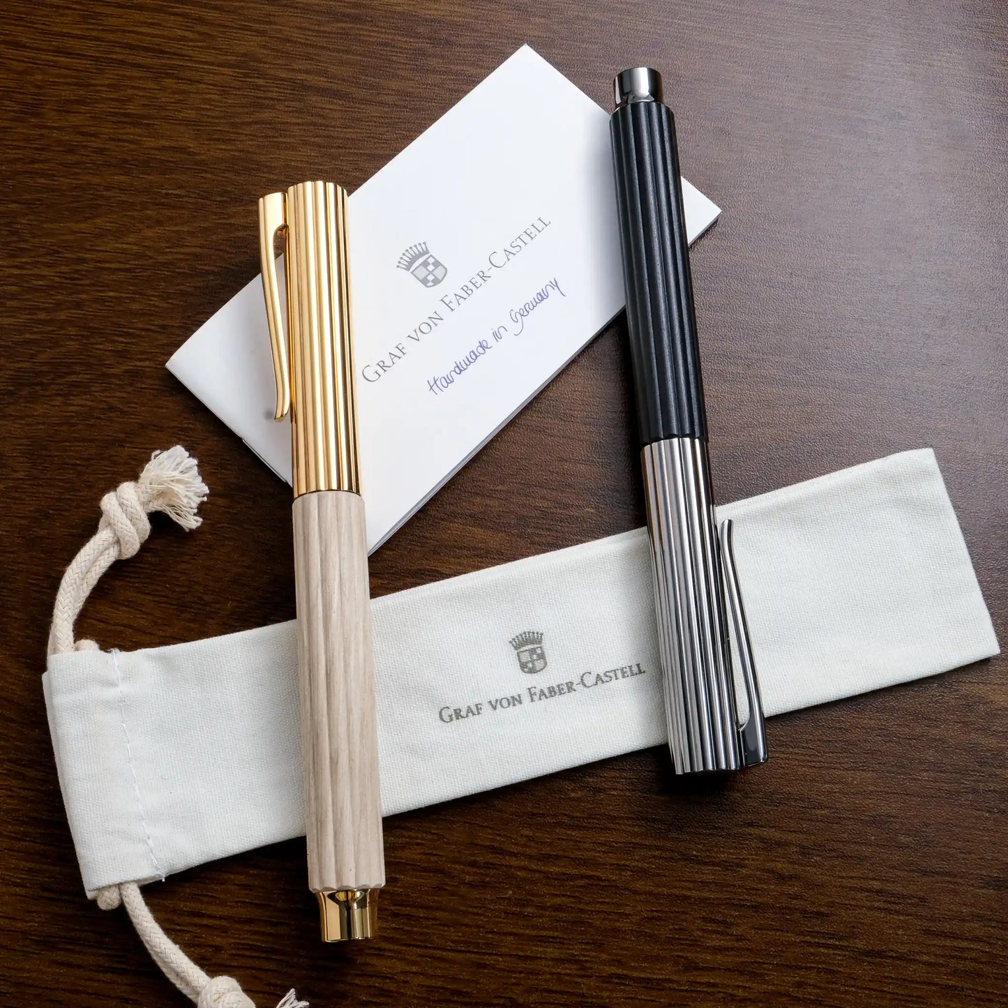 Graf von Faber-Castell Bloom Ebony Fountain Pen - Ebony