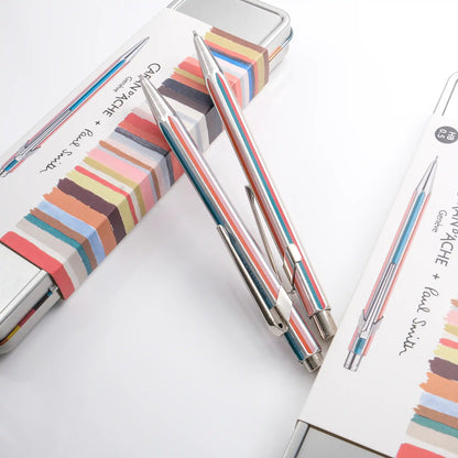 Caran d'Ache + Paul Smith 5th Edition 849 Mechanical Pencil - Gray Silver