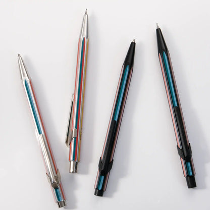 Caran d'Ache + Paul Smith 5th Edition 849 Ballpoint Pen - Gray Silver