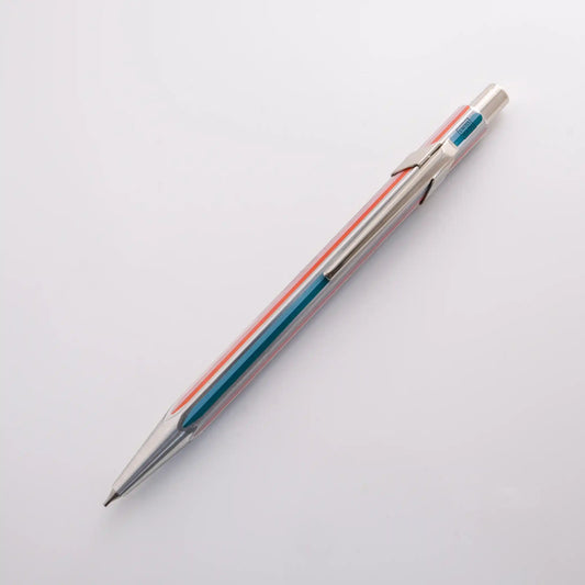 Caran d'Ache + Paul Smith 5th Edition 849 Mechanical Pencil - Gray Silver