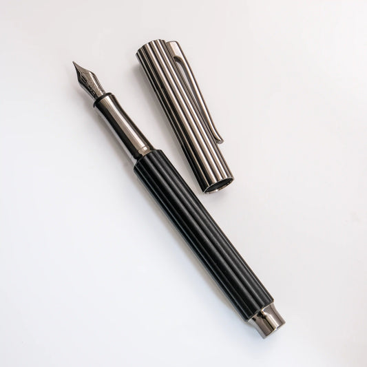 Graf von Faber-Castell Bloom Ebony Fountain Pen - Ebony