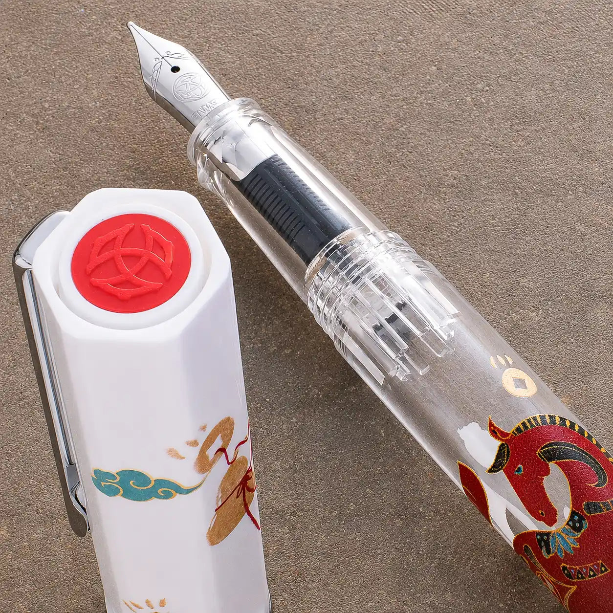 TWSBI ECO Fountain Pen - White Horse