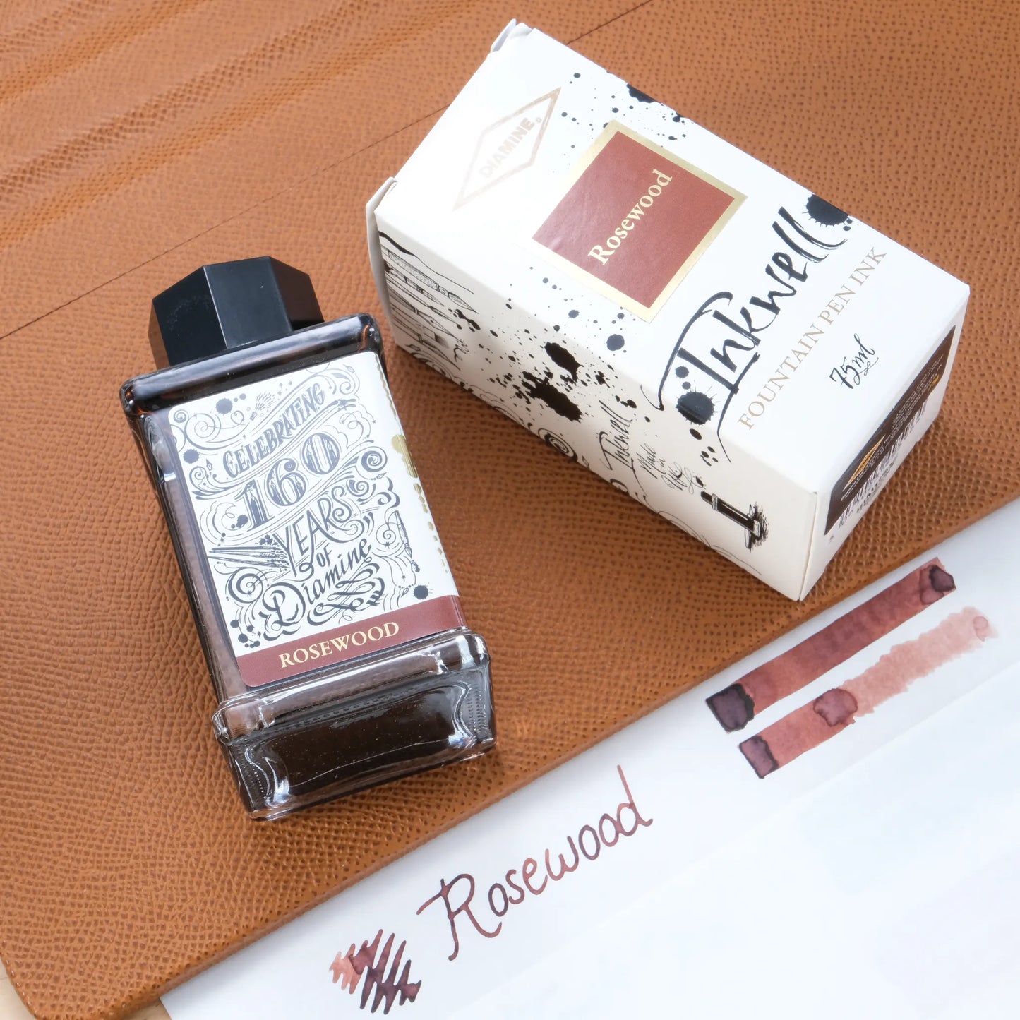 Diamine 160th Anniversary Fountain Pen Ink - Rosewood