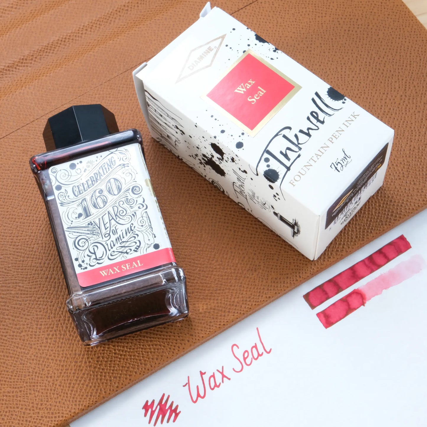 Diamine 160th Anniversary Fountain Pen Ink - Wax Seal