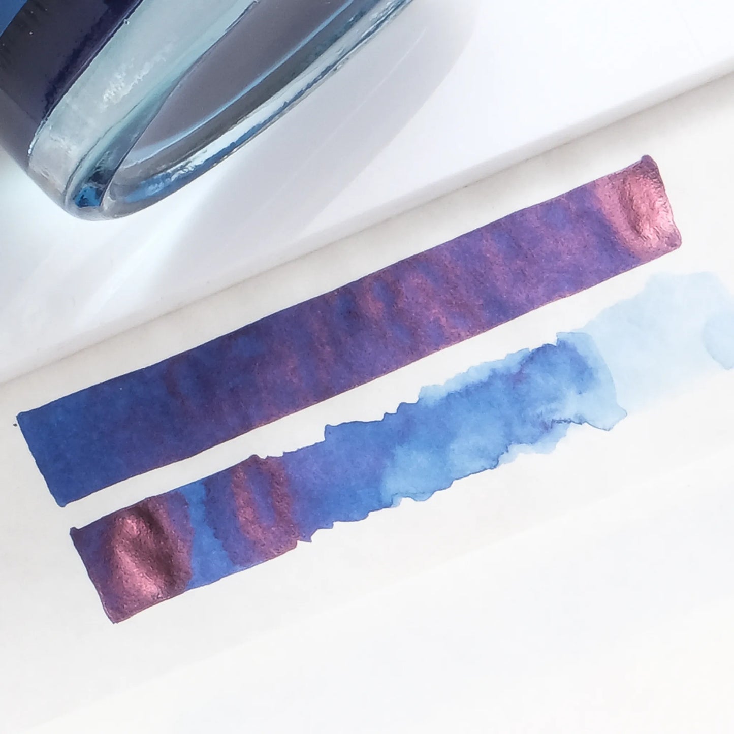 Diamine Forever Pigment Fountain Pen Ink - Blue Indigo