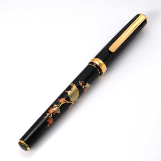 Platinum Vicoh Modern Maki-e Fountain Pen － Bush Warbler
