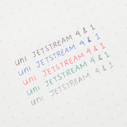 UNI Jetstream 4+1 Bamboo Ballpoint + Mechanical Pencil -  Green