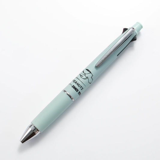 Uni Jetstream Snoopy 75th Anniversary 4+1 Ballpoint + Mechanical Pencil - Snoopy Soft Mint