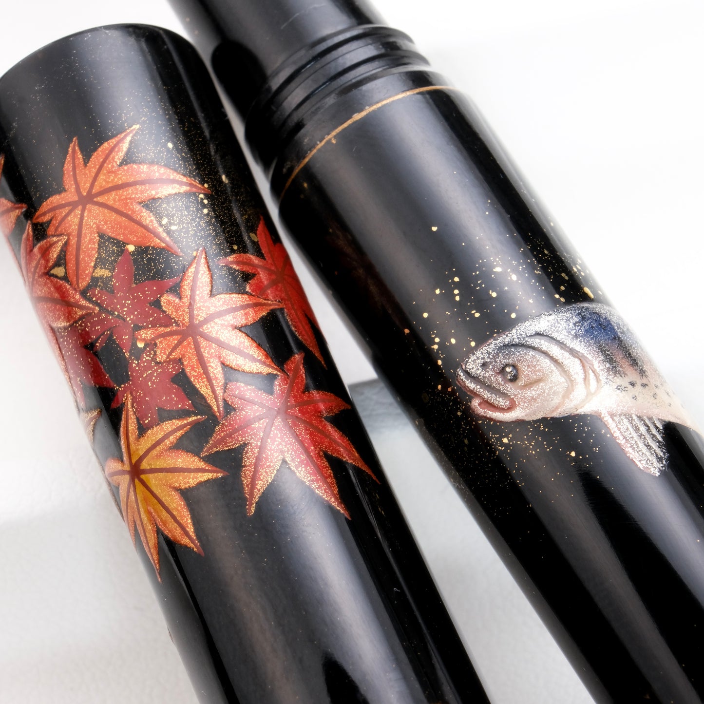 Fine Writing Int. Maki-e Fountain Pen － Formosan Salmon (Limited Edition)