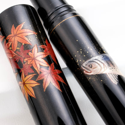 Fine Writing Int. Maki-e Fountain Pen － Formosan Salmon (Limited Edition)