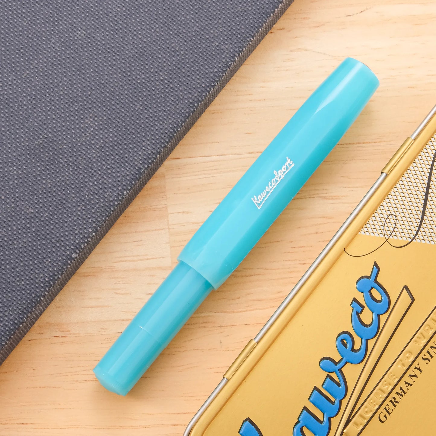 Kaweco Frosted Sport Fountain Pen - Light Blueberry
