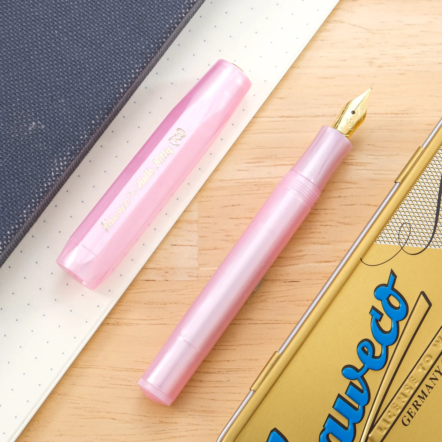 Kaweco X Hello Kitty Classic Sport Fountain Pen - Moonlit Pink