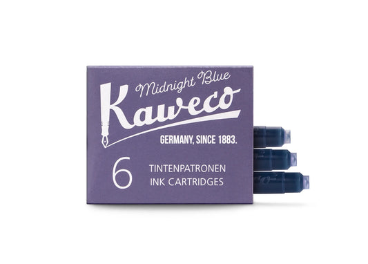 Kaweco Ink Cartridges 6-pack – Midnight Blue