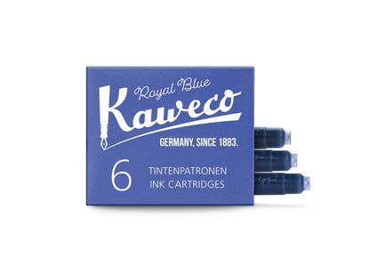 Kaweco Ink Cartridges 6-pack – Royal Blue