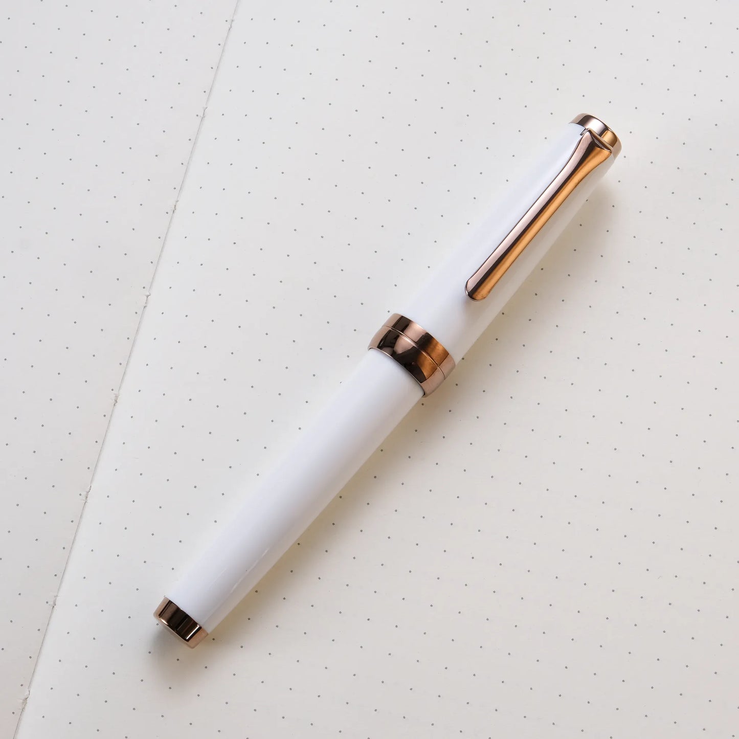 Nagasawa Odyssey Snow White Fountain Pen (Limited Edition)