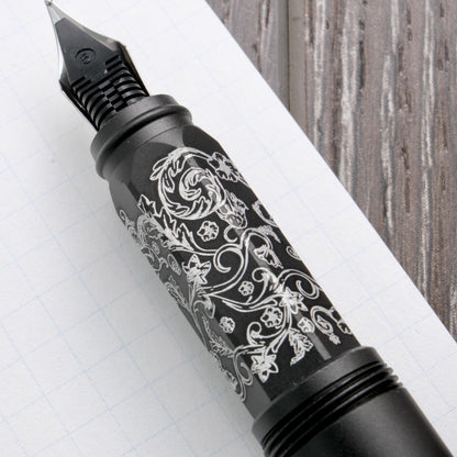 Ferris Wheel Press Aluminum Carousel Fountain Pen - Bearington Black (Limited Edition)