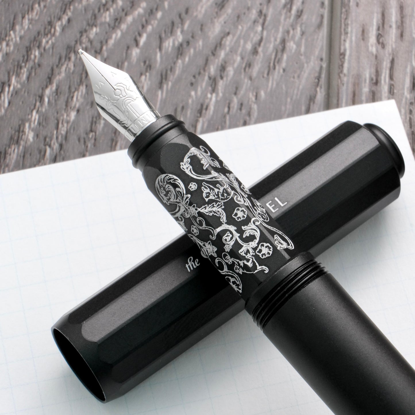 Ferris Wheel Press Aluminum Carousel Fountain Pen - Bearington Black (Limited Edition)