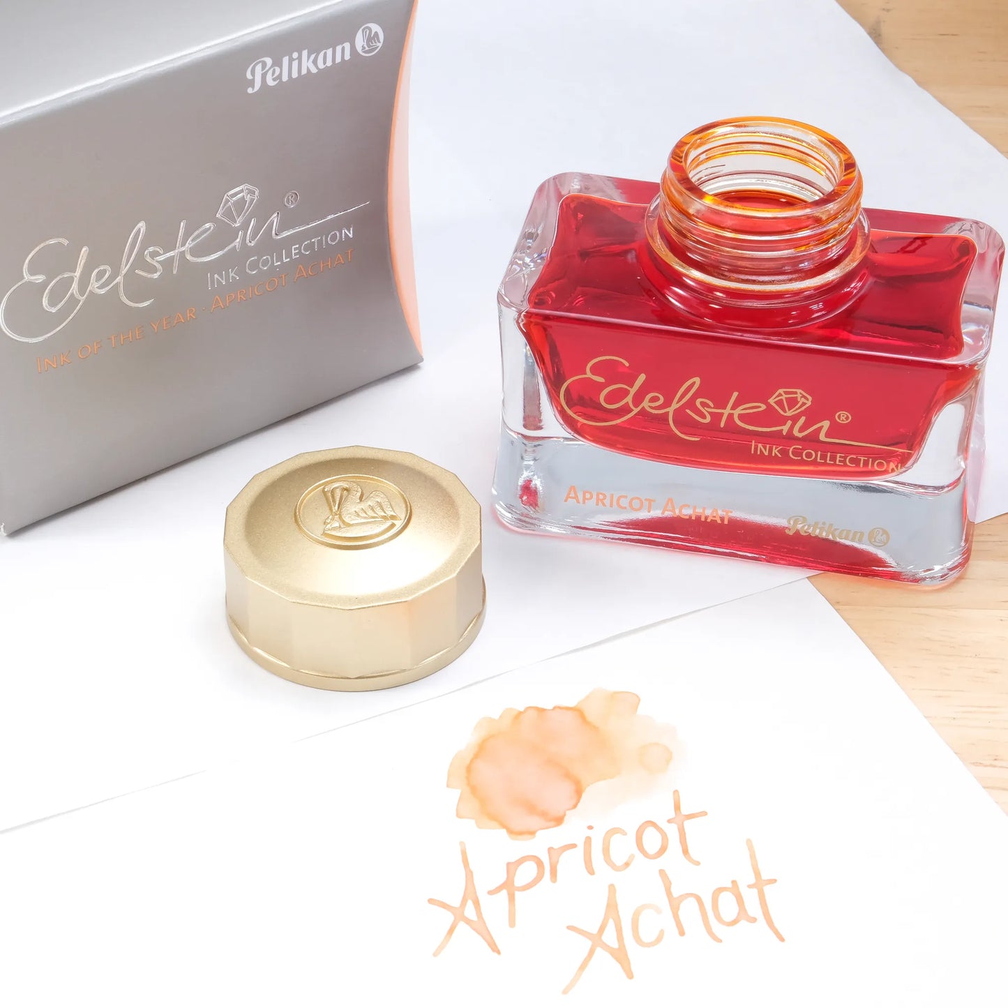 Pelikan Edelstein Ink of the Year - Apricot Achat (2025) – Muze Pens