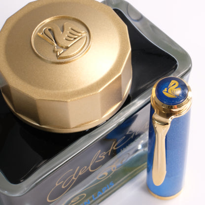 Pelikan M200 Special Edition Fountain Pen Set - Golden Lapis