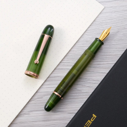 Penlux Masterpiece Grande Fountain Pen - Rainforest
