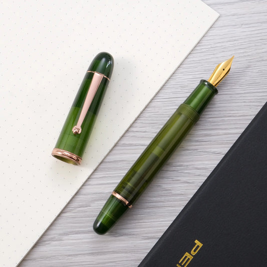 Penlux Masterpiece Grande Fountain Pen - Rainforest