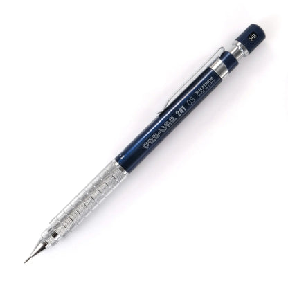 Platinum Pro-Use 241 0.5mm Mechanical Pencil - Blue – Muze Pens Platinum Pro-Use 241 0.5mm Mechanical Pencil - Blue – Muze Pens