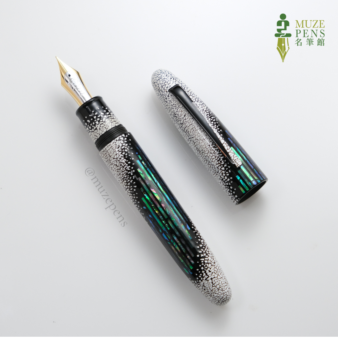 TACCIA Miyabi Empress Urushi Fountain Pen - Winter Breath (Limited Edition)