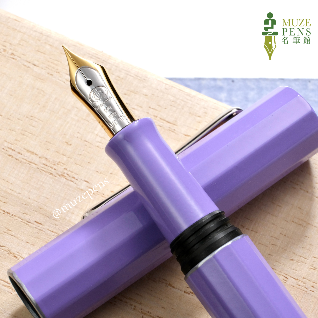 TACCIA Iro-joukei Urushi Fountain Pen - The Color of Tsuyu (Limited Edition)
