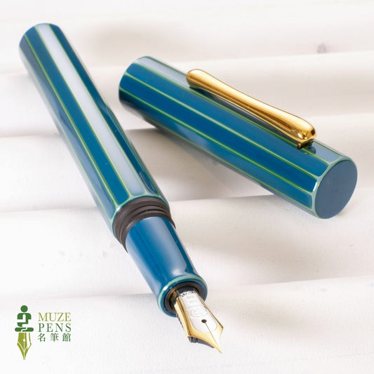 TACCIA Kaku-Tate Urushi Fountain Pen - Ryuryoku