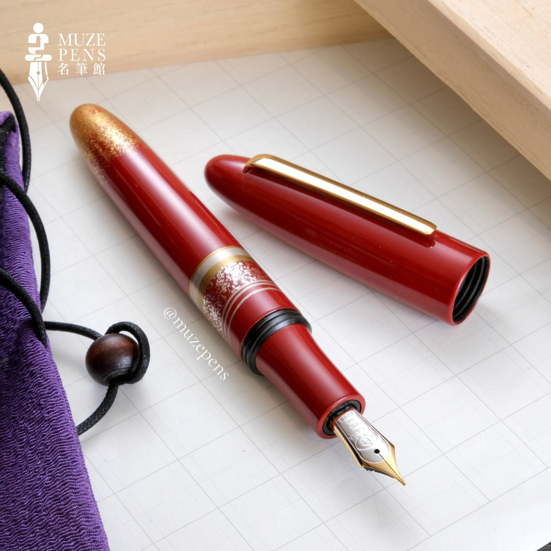 TACCIA Kazae Urushi Fountain Pen - Sorai (Limited Edition)