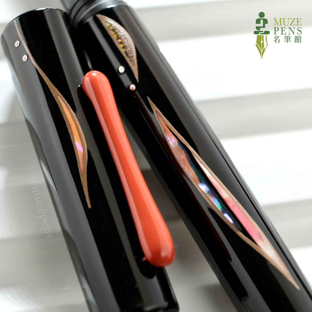 TACCIA Shio-Sai Raden Urushi Fountain Pen - Yu-nami (Evening Waves) (Limited Edition)