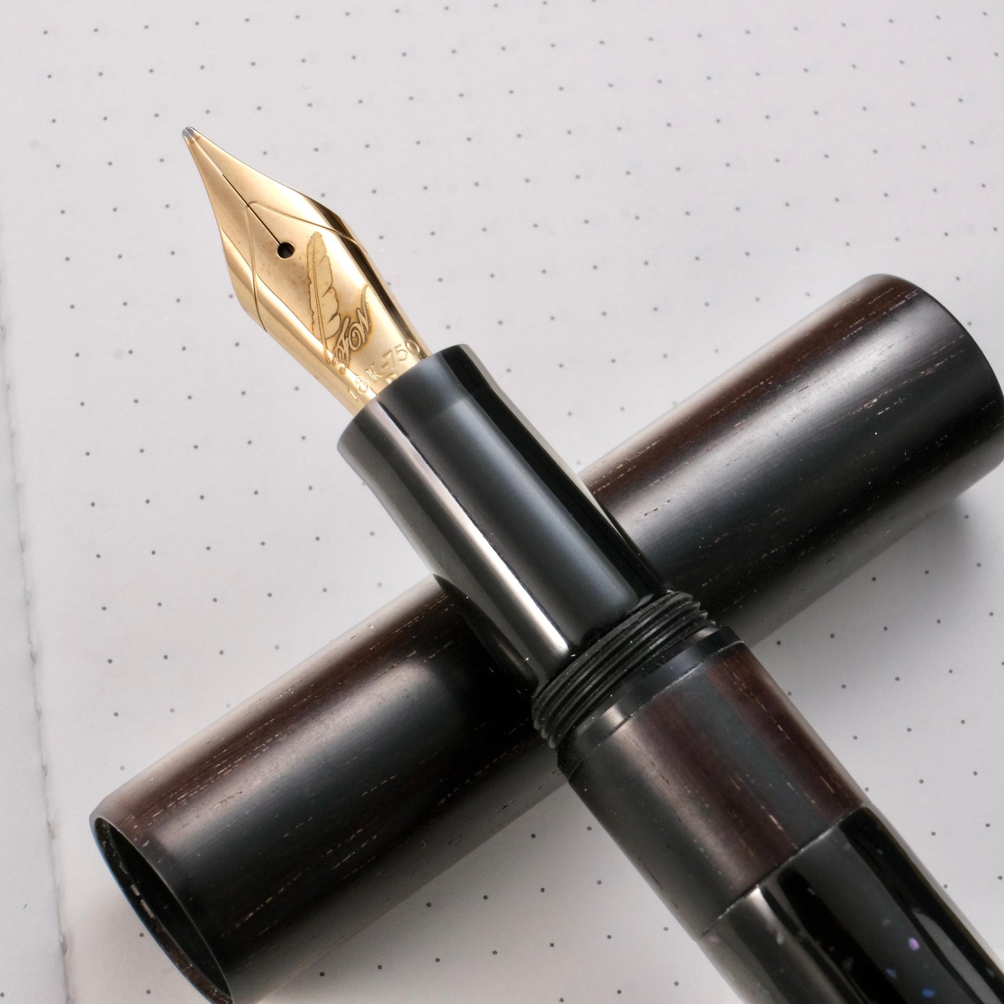 Fine Writing Int. Maki-e & Precious Wood Fountain Pen － Papilio Maraho (Limited Edition)