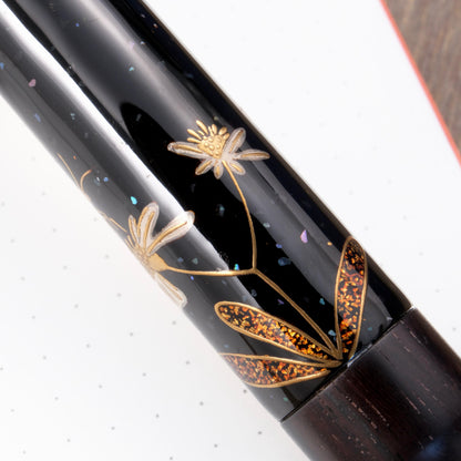 Fine Writing Int. Maki-e & Precious Wood Fountain Pen － Papilio Maraho (Limited Edition)