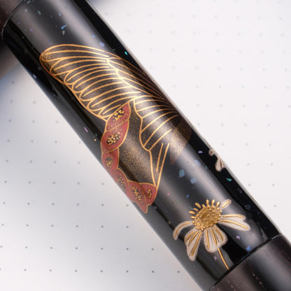 Fine Writing Int. Maki-e & Precious Wood Fountain Pen － Papilio Maraho (Limited Edition)