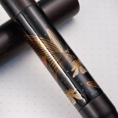 Fine Writing Int. Maki-e & Precious Wood Fountain Pen － Papilio Maraho (Limited Edition)