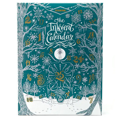 Diamine Inkvent Calendar – Teal Edition (2025) [Pre-Order Period]