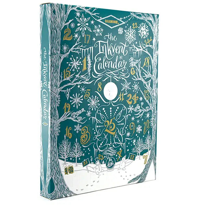 Diamine Inkvent Calendar – Teal Edition (2025) [Pre-Order Period]