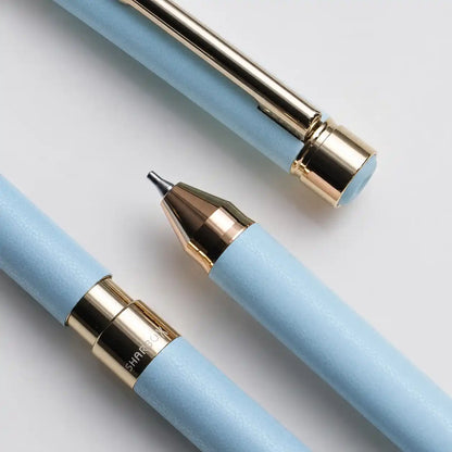 Zebra Sharbo X Customizable Multi-Pen Body - SL6 Leather Pale Blue