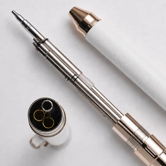 Zebra Sharbo X SL6 Customizable Multi-Pen Body - Leather White